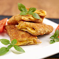 Krokiety z szynką i serem