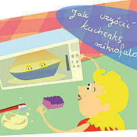 Jak łatwo wyczyścić kuchenkę mikrofalową?