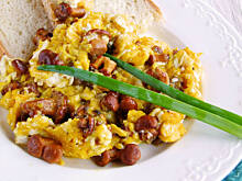 Fot. izaa_a, jajecznica z kurkami..