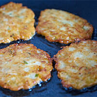 Placki ziemniaczane z miętą