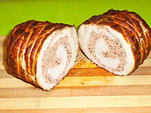 Fot. mariola2000, Rolada schabowa z farszem z kiełbasy wg M&Ł