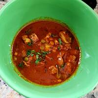 Dhansak Mutton - hinduski gulasz z baraniny wg ekkore