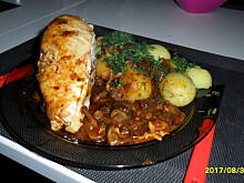 Fot. Miraska, Kurczę duszone z grzybami