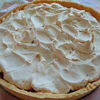 Tarta truskawkowa z bezą 