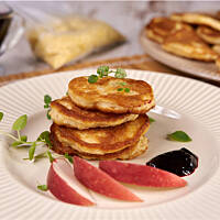 Placuszki jaglane puszyste