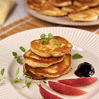 Placuszki jaglane puszyste