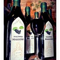 nalewka z aronii i liści wiśni wg babci Małgosi