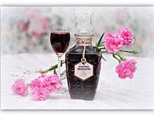 Fot. babcia Małgosia, nalewka z aronii i liści wiśni wg babci Małgosi