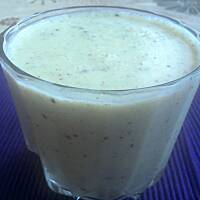 Koktajl mleczny z kiwi