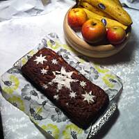 Ciasto bananowe z całymi orzechami laskowymi i jabłkiem :)