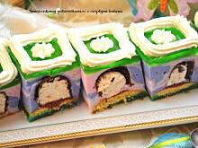 Fot. makusia, Kolorowy galaretkowiec z ciepłymi lodami