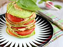 Fot. Mloda, Śniadaniowy torcik szpinakowo - pomidorowy