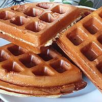 Chrupice gofry bez glutenu, bez laktozy i bez cukru