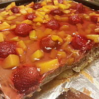 Dżaninowy sernik na zimno.