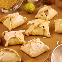 Kruche koperty jabłkowe