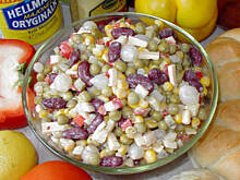 Fot. Wkn, Sałatka meksykańska