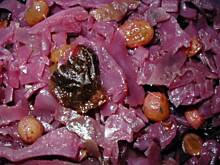 Fot. Wkn, Czerwona kapusta z rodzynkami