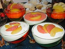 Fot. Wkn, Kolorowe galaretki z serkiem