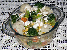 Fot. Wkn, Żydowska sałatka warzywna