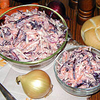 Surówka z czerwonej kapusty