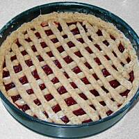 Świąteczny tort z Linzu