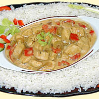 Curry drobiowo-kefirowe