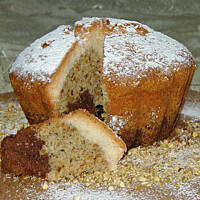 Babka pistacjowo-kakaowa