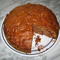 Placek z jabłkami, gruszkami, wiśniami, bakaliami