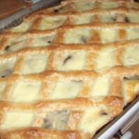 PLACEK WĘGIERKOWY z pyycha polewą śmietankową