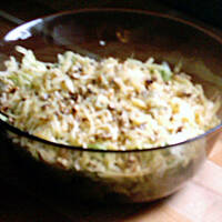 Sałatka z gruszek na zielono