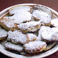 Kokosowe banany w cieście