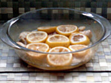 Fot. Kasiulinka, Mintaj pieczony z cytryną