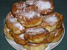 Fot. Żona Zofia, racuchy drożdżowe