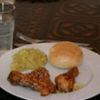 udka z kurczaka w sezamie