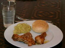 Fot. kolasia, udka z kurczaka w sezamie