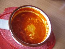 Fot. dorka, Jajko z pomidorem na ostro