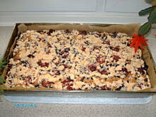 Fot. mexyk, Ciasto drożdżowe z owocami