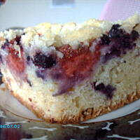 Ciasto drożdżowe z owocami