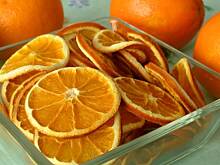 Fot. Wkn, Suszone plasterki pomarańczy