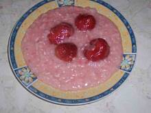 Fot. inka21, deser ryżowy z truskawkami