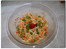 Fot. baska, Surowka z Bialej Kapusty z dodatkami