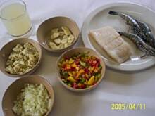 Fot. Bodek, Dorsz z krewetkami