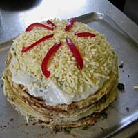 tort nalesnikowy z miesem mielonym