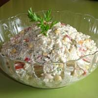 Sałatka z ryżem - królewska