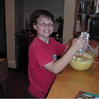 pomaranczowe Ciasto bez maki-a ja jednak pyyszne