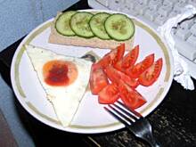 Fot. szklanki1, Jajko z tostera