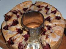 Fot. nutella, Ciasto z owocami expresowe po prostu idealne