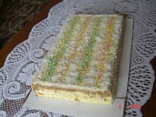 Fot. irena sikora, Ciasto serowo-kokosowo-orzechowe z masą budyniową