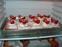 Fot. malolata89, Ciasto z truskawkami na zimno