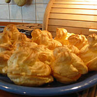 Ptysie z bitą śmietaną